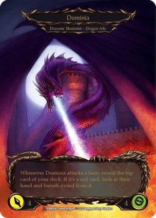 Invoke Dominia // Dominia (Marvel) (8) [UPR] - Flesh and Blood TCG Single