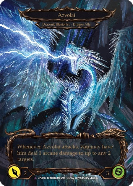 Invoke Azvolai // Azvolai (Marvel) (9) [UPR] - Flesh and Blood TCG Single