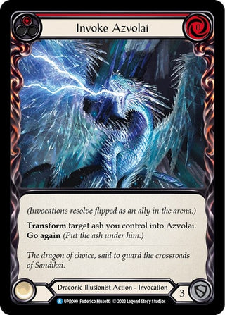 Invoke Azvolai // Azvolai (9) [UPR] - Flesh and Blood TCG Single