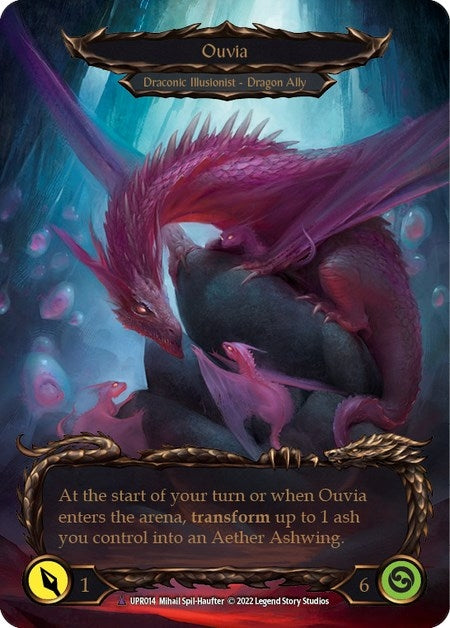 Invoke Ouvia // Ouvia (Marvel) (14) [UPR] - Flesh and Blood TCG Single
