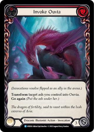 Invoke Ouvia // Ouvia (14) [UPR] - Flesh and Blood TCG Single
