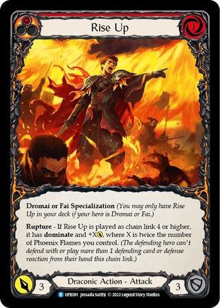 Rise Up (91) [UPR] - Flesh and Blood TCG Single