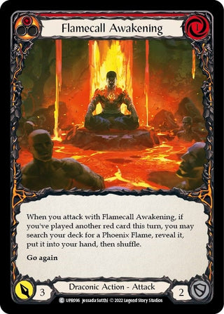 Flamecall Awakening (96) [UPR] - Flesh and Blood TCG Single