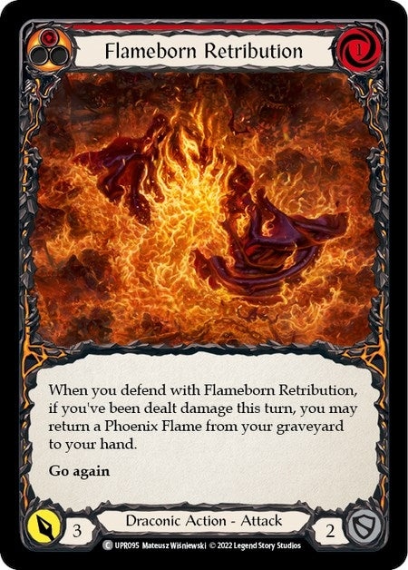 Flameborn Retribution (95) [UPR] - Flesh and Blood TCG Single