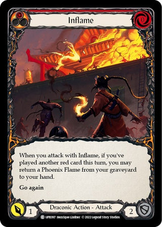 Inflame (97) [UPR] - Flesh and Blood TCG Single