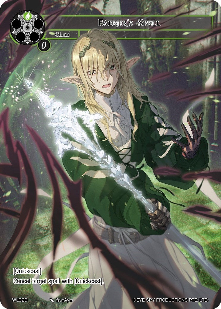 Faerur’s Spell (WL028) (28) [PRO] - Force of Will Single