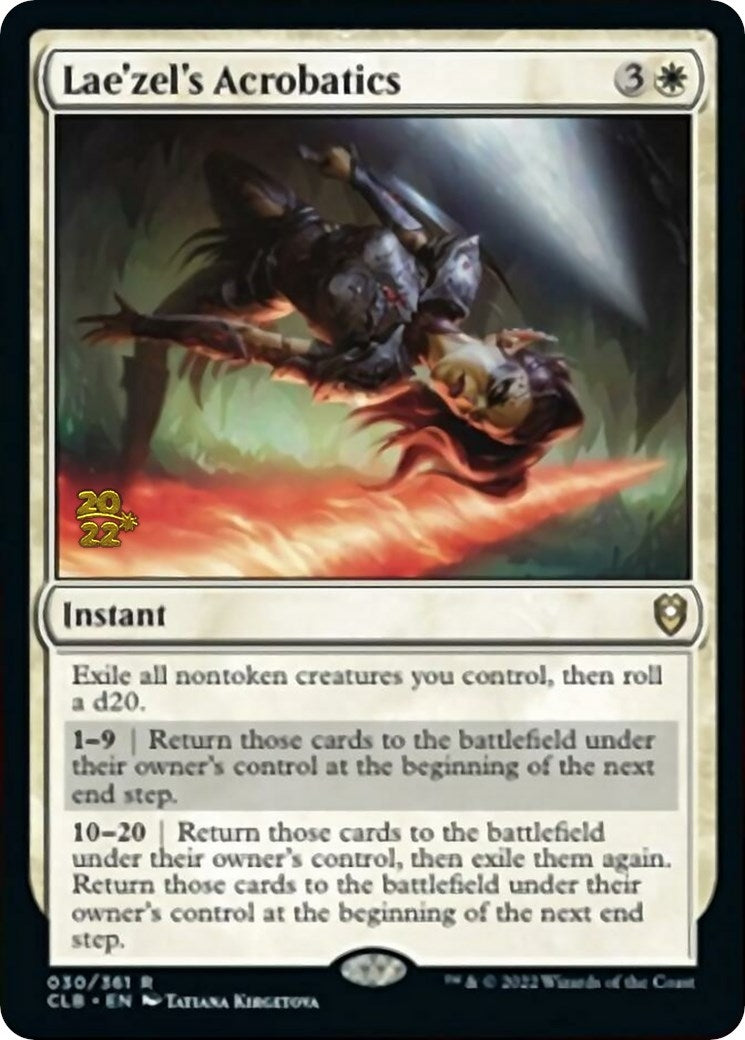 Lae’zel’s Acrobatics (30) [PRE] - MTG Single