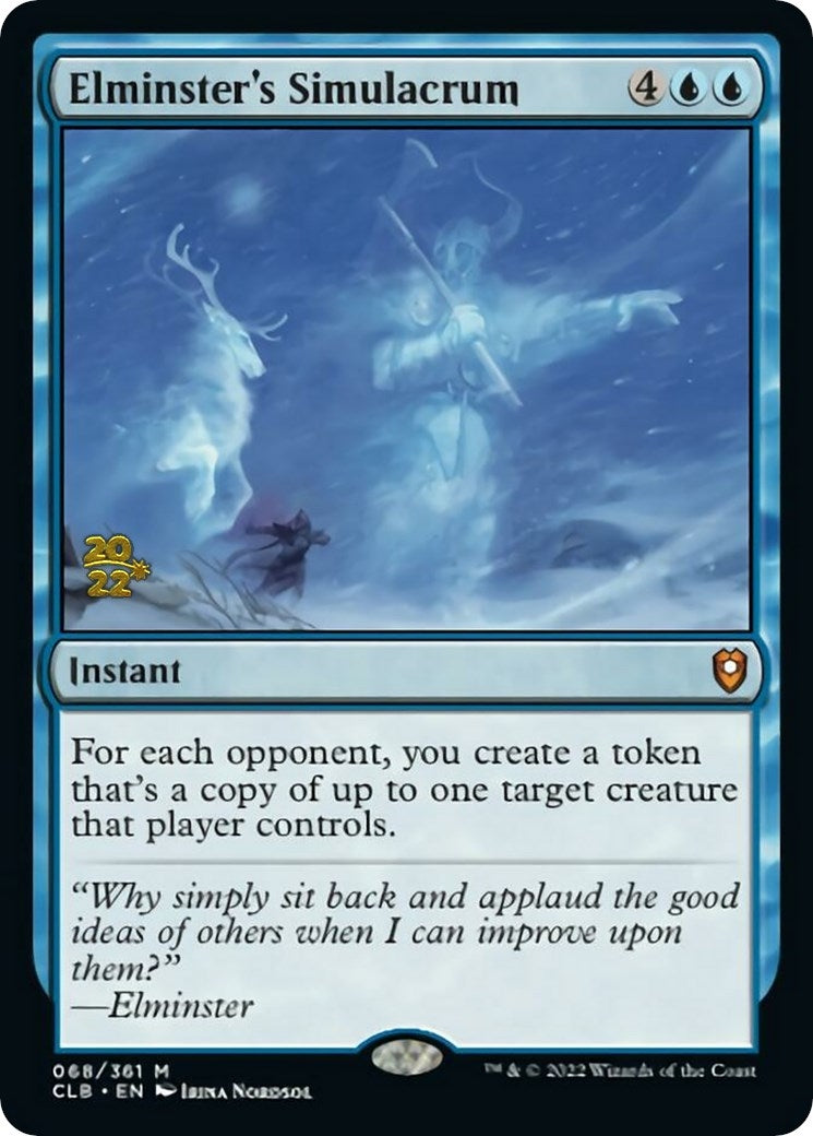 Elminster’s Simulacrum (68) [PRE] - MTG Single