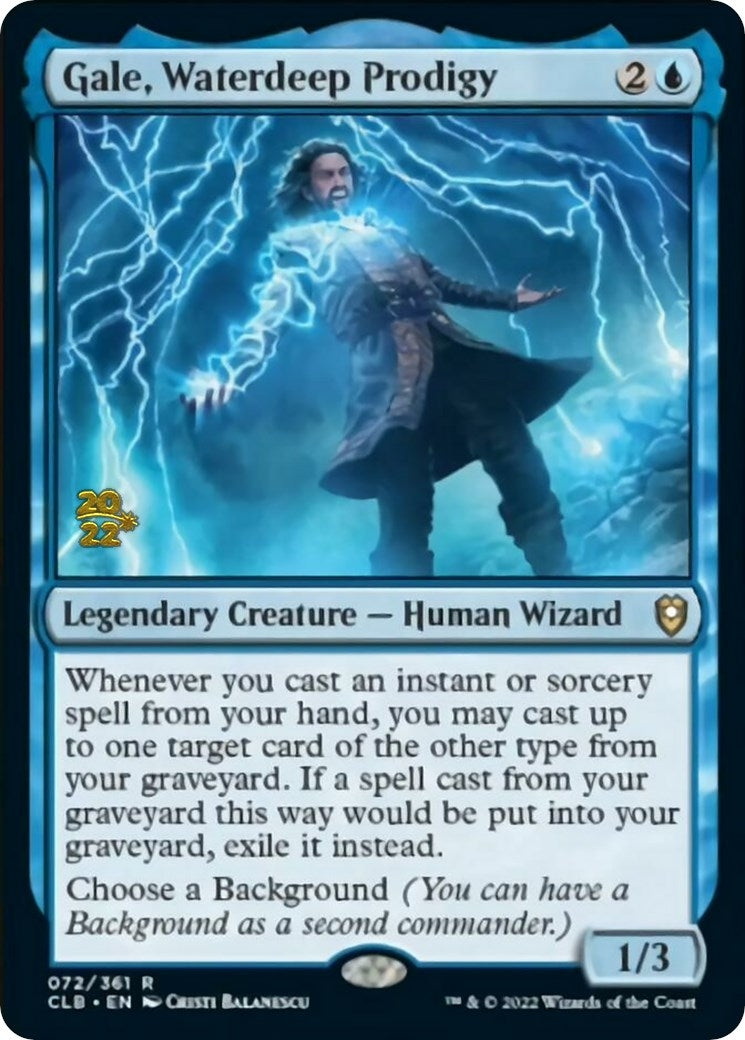 Gale Waterdeep Prodigy (72) [PRE] - MTG Single