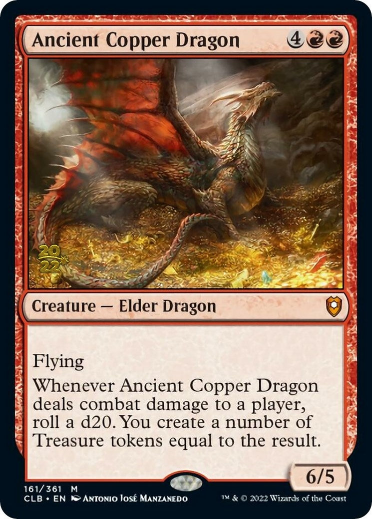 Ancient Copper Dragon (161) [PRE] - MTG Single