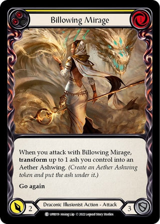 Billowing Mirage (Yellow) (19) [UPR] - Flesh and Blood TCG Single