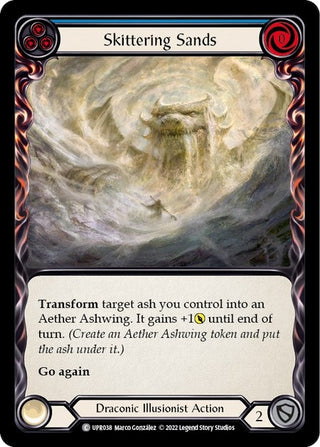 Skittering Sands (Blue) (38) [UPR] - Flesh and Blood TCG Single