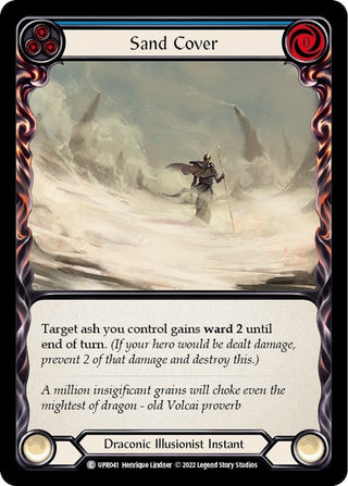 Sand Cover (Blue) (41) [UPR] - Flesh and Blood TCG Single