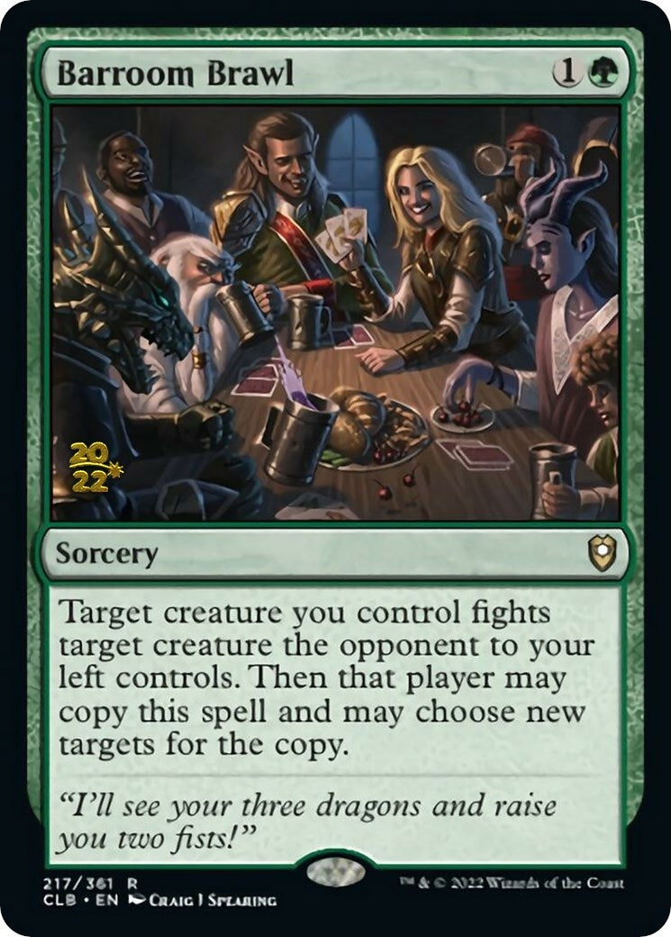 Barroom Brawl (217) [PRE] - MTG Single