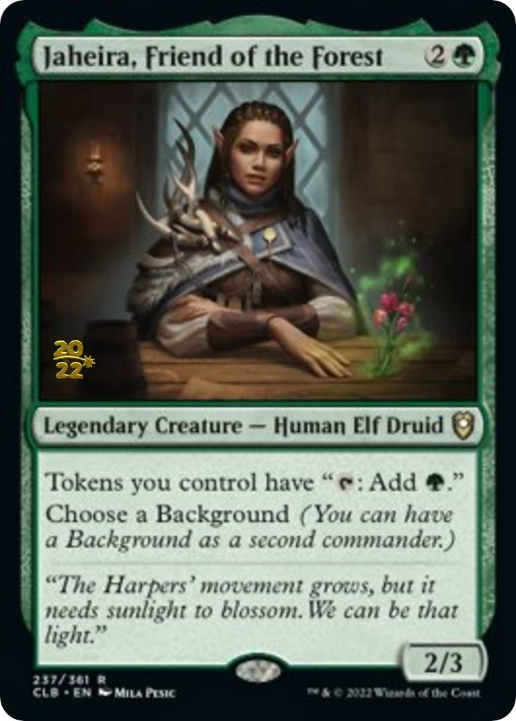 Jaheira Friend of the Forest (237) [PRE] - MTG Single