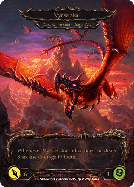 Invoke Vynserakai // Vynserakai (Marvel) (16) [UPR] - Flesh and Blood TCG Single