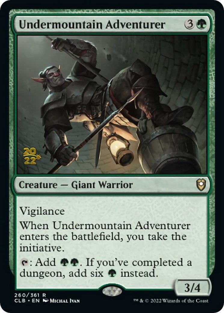 Undermountain Adventurer (260) [PRE] - MTG Single