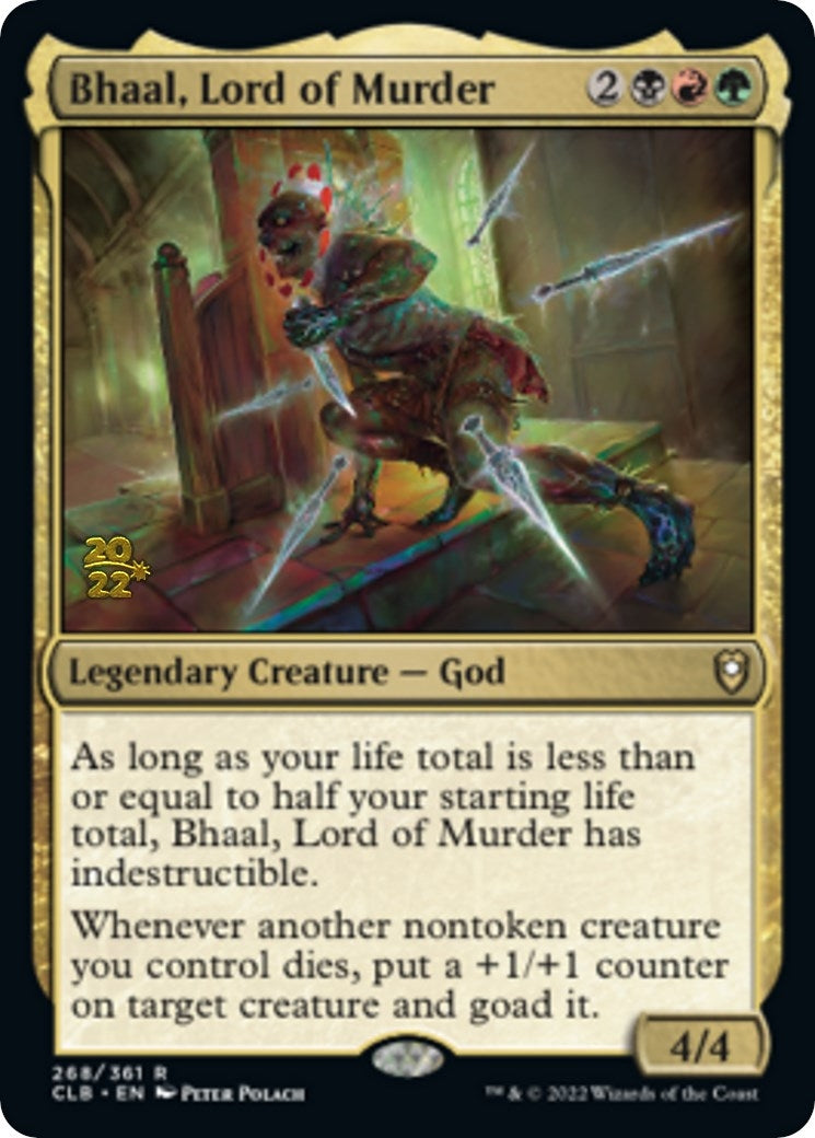 Bhaal Lord of Murder (268) [PRE] - MTG Single