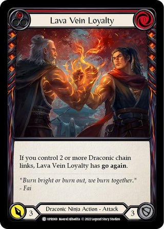 Lava Vein Loyalty (Red) (69) [UPR] - Flesh and Blood TCG Single