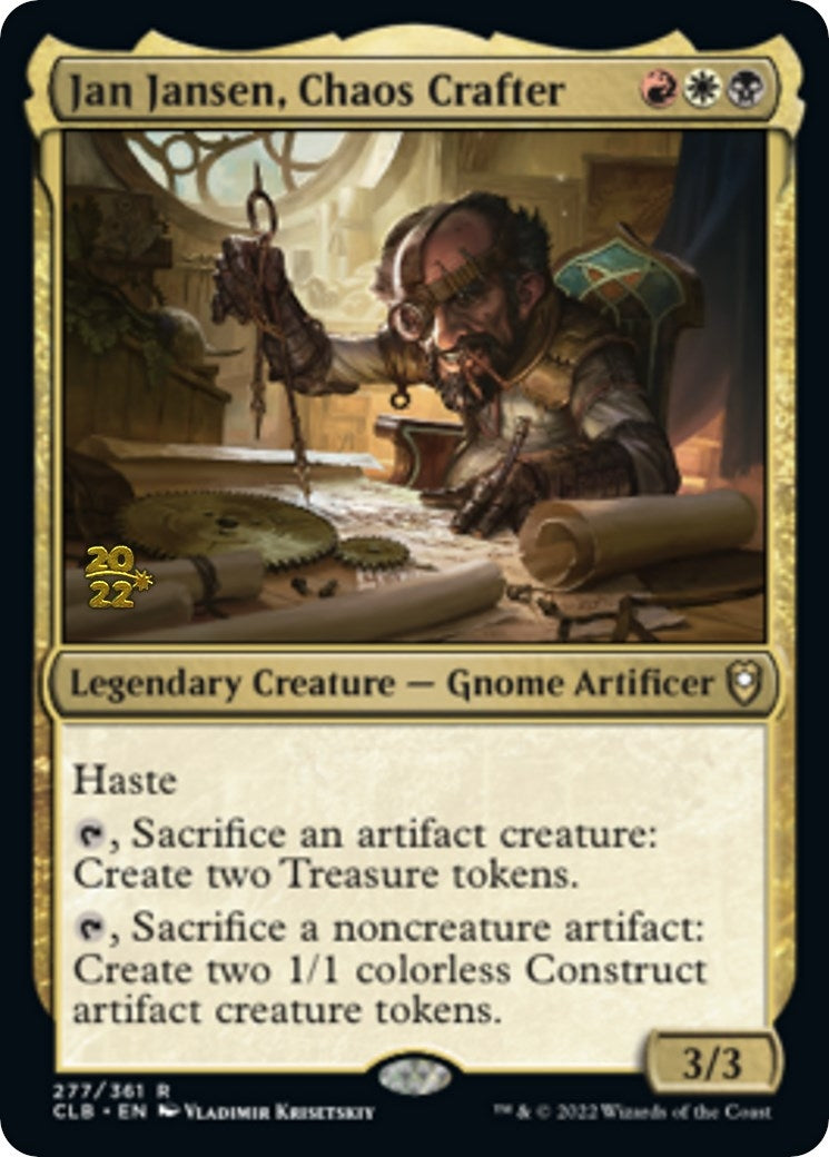 Jan Jansen Chaos Crafter (277) [PRE] - MTG Single