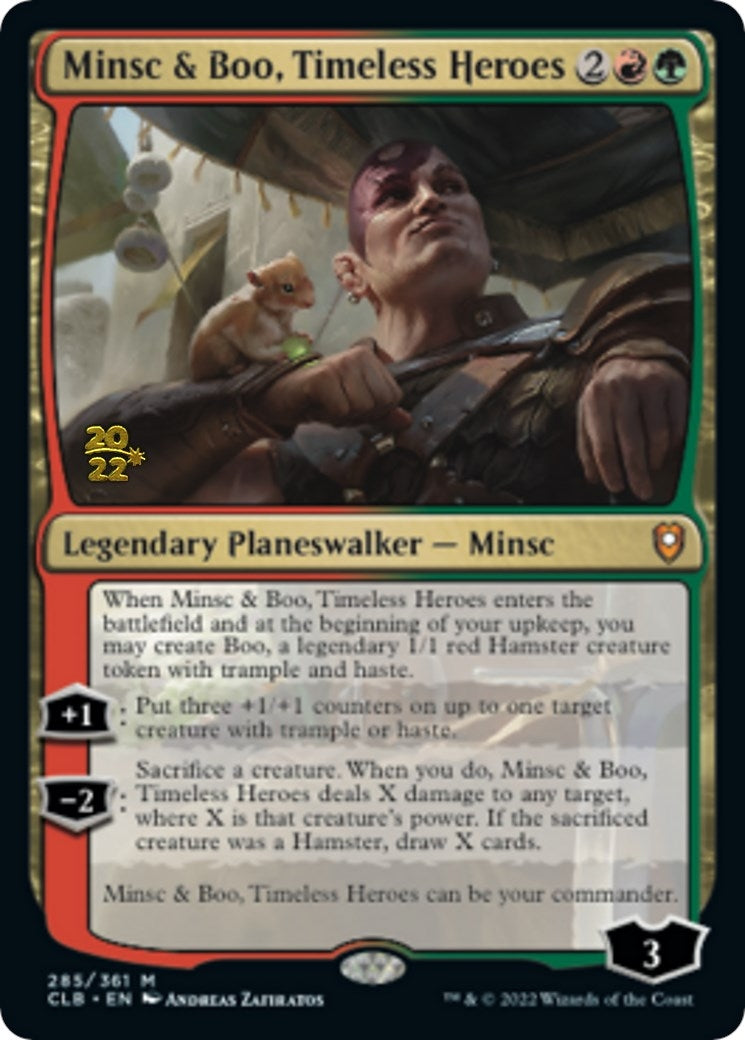 Minsc & Boo Timeless Heroes (285) [PRE] - MTG Single