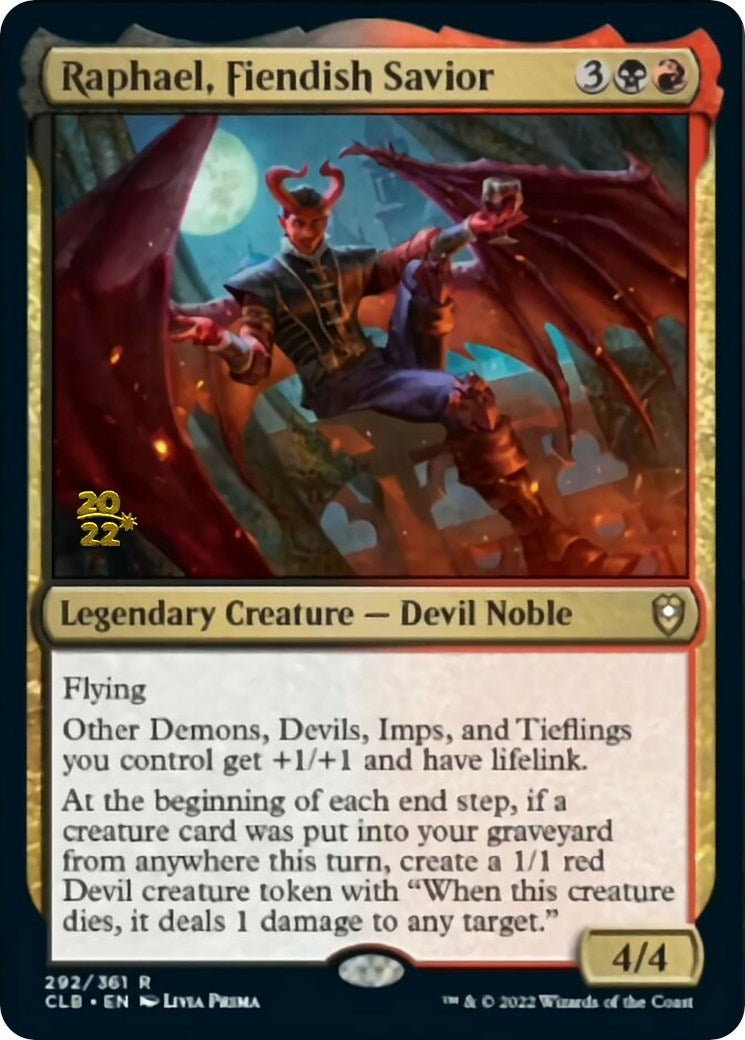 Raphael Fiendish Savior (292) [PRE] - MTG Single