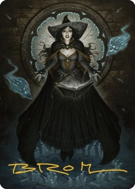 Tasha the Witch Queen Art Card (76/81) (Gold-Stamped Signature) (76) [ASCLB] - MTG Single