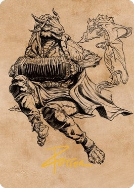 Korlessa Scale Singer Art Card (Gold-Stamped Signature) (68) [ASCLB] - MTG Single