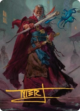 Elminster Art Card (64/81) (Gold-Stamped Signature) (64) [ASCLB] - MTG Single
