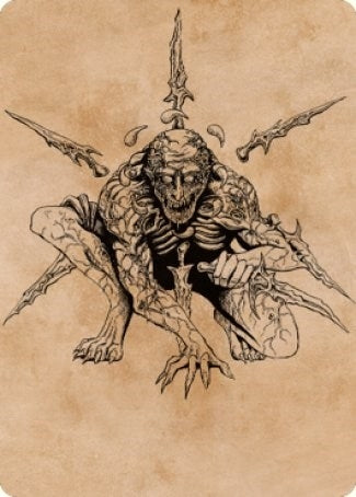 Bhaal Lord of Murder Art Card (63) [ASCLB] - MTG Single