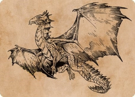 Ancient Bronze Dragon Art Card (58/81) (58) [ASCLB] - MTG Single