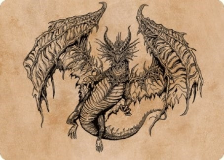 Ganax Astral Hunter Art Card (53) [ASCLB] - MTG Single
