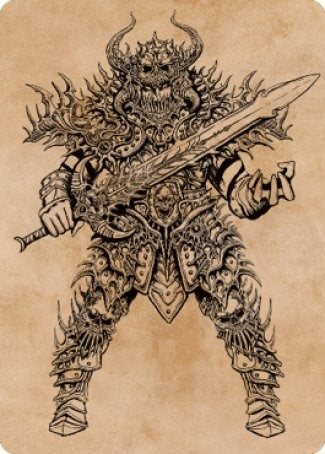 Sarevok Deathbringer Art Card (50) [ASCLB] - MTG Single