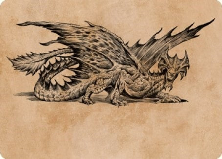 Ancient Brass Dragon Art Card (49/81) (49) [ASCLB] - MTG Single