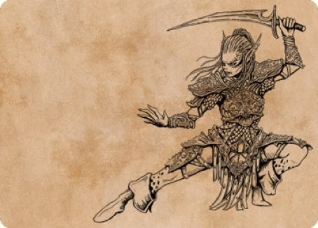 Lae’zel Vlaakith’s Champion Art Card (45) [ASCLB] - MTG Single