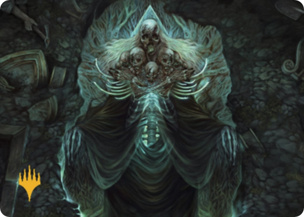 Myrkul Lord of Bones Art Card (39/81) (Gold-Stamped) (39) [ASCLB] - MTG Single