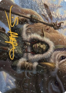 Owlbear Shepherd Art Card (Gold-Stamped Signature) (35) [ASCLB] - MTG Single
