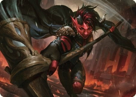 Karlach Fury of Avernus Art Card (34/81) (34) [ASCLB] - MTG Single