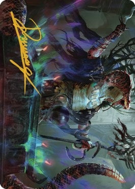 Sivriss Nightmare Speaker Art Card (32/81) (Gold-Stamped Signature) (32) [ASCLB] - MTG Single