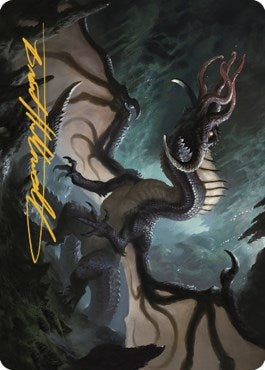 Brainstealer Dragon Art Card (Gold-Stamped Signature) (31) [ASCLB] - MTG Single