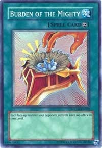 Burden of the Mighty (8002) - YuGiOh Single