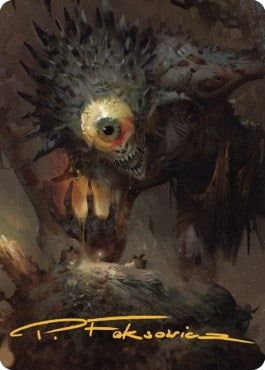 Nothic Art Card (Gold-Stamped Signature) (25) [ASCLB] - MTG Single