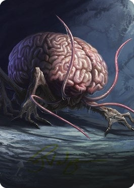 Intellect Devourer Art Card (Gold-Stamped Signature) (20) [ASCLB] - MTG Single