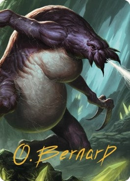 Ettercap Art Card (Gold-Stamped Signature) (14) [ASCLB] - MTG Single