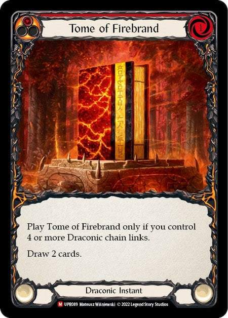 Tome of Firebrand (89) [UPR] - Flesh and Blood TCG Single