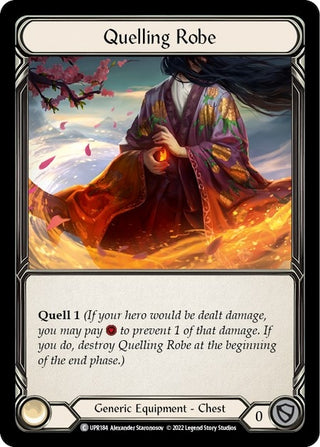 Quelling Robe (184) [UPR] - Flesh and Blood TCG Single