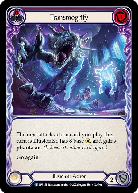 Transmogrify (Red) (155) [UPR] - Flesh and Blood TCG Single