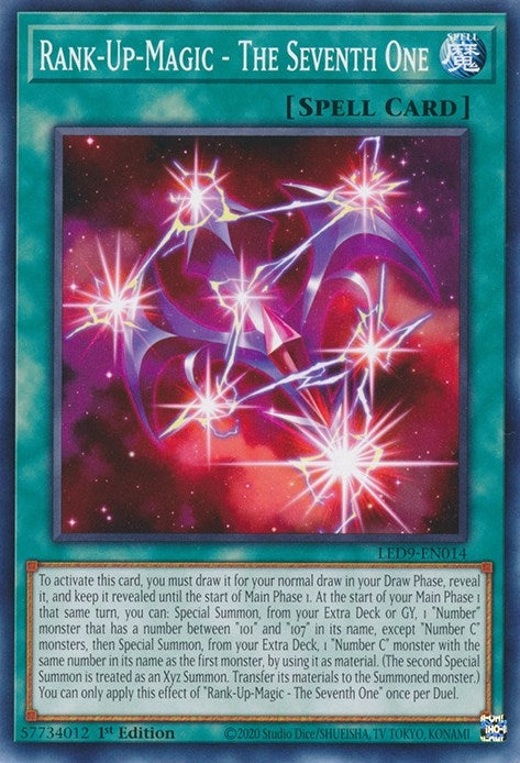 Rank-Up-Magic - The Seventh One (9014) (LED9) - YuGiOh Single