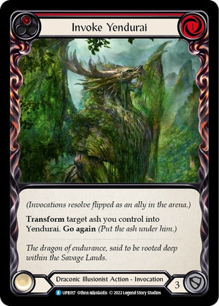 Invoke Yendurai // Yendurai (17) [UPR] - Flesh and Blood TCG Single