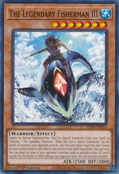 The Legendary Fisherman III (9025) (LED9) - YuGiOh Single